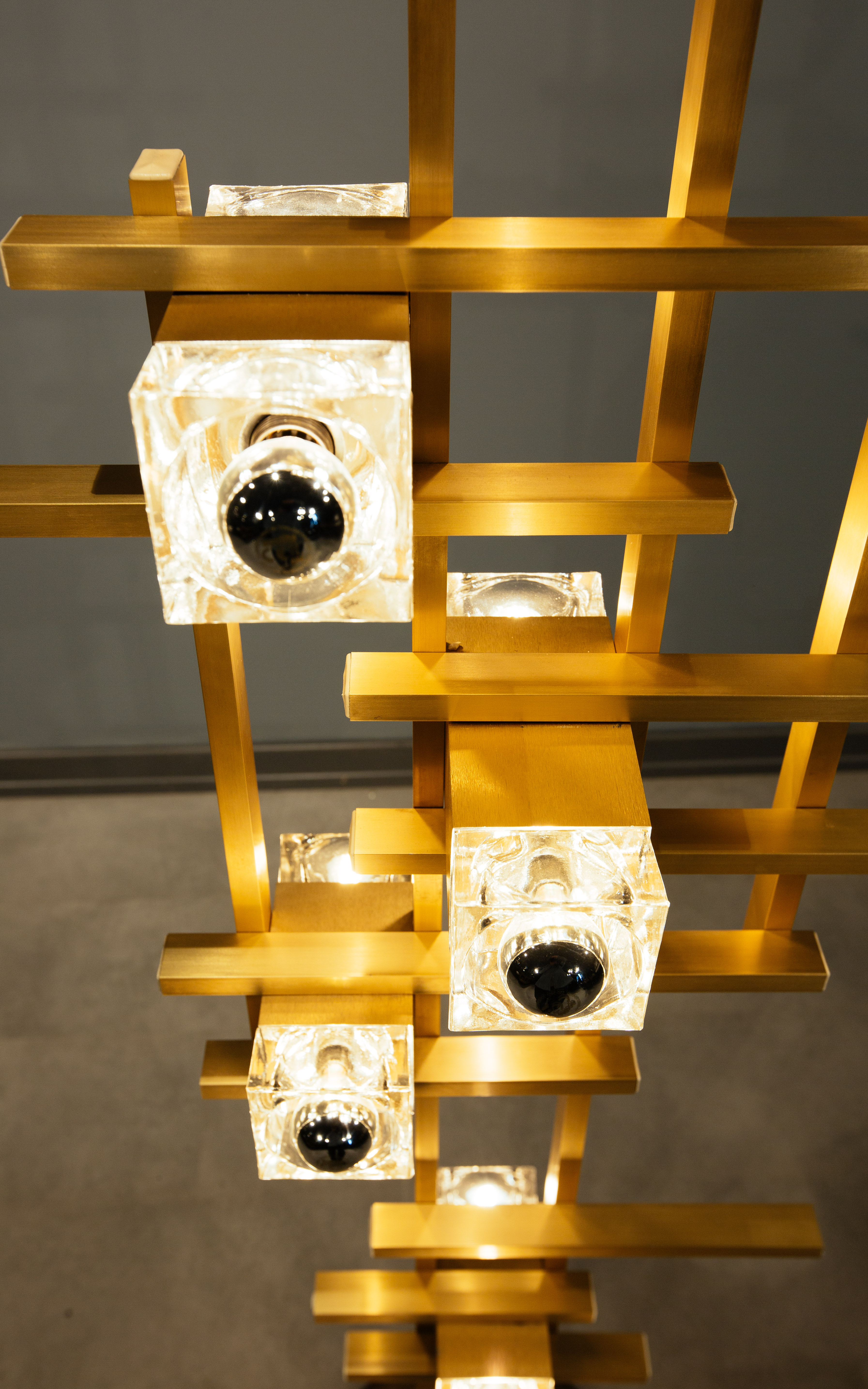 Gaetano Sciolari Cube Floor Lamp