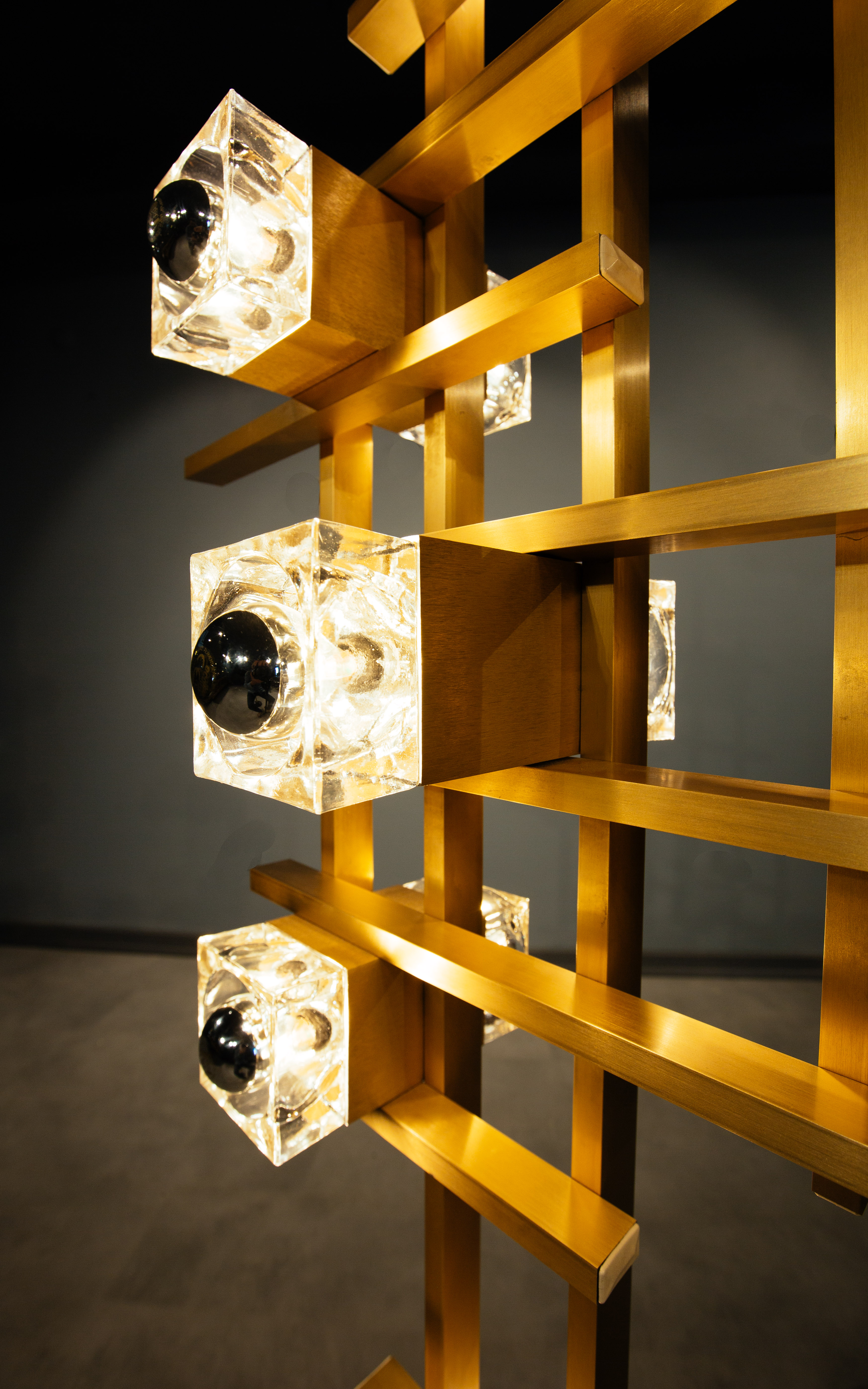 Gaetano Sciolari Cube Floor Lamp